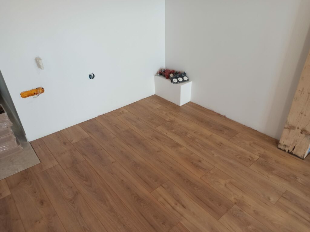 Pose de parquet flottant