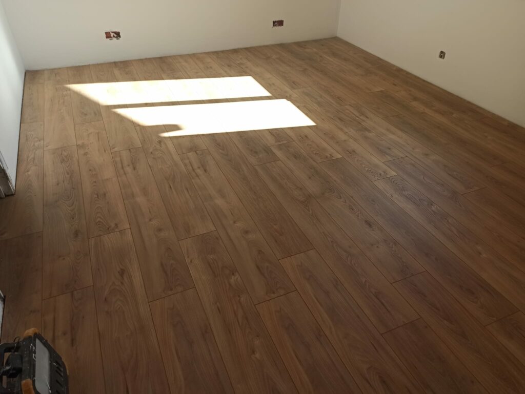 Pose de parquet flottant