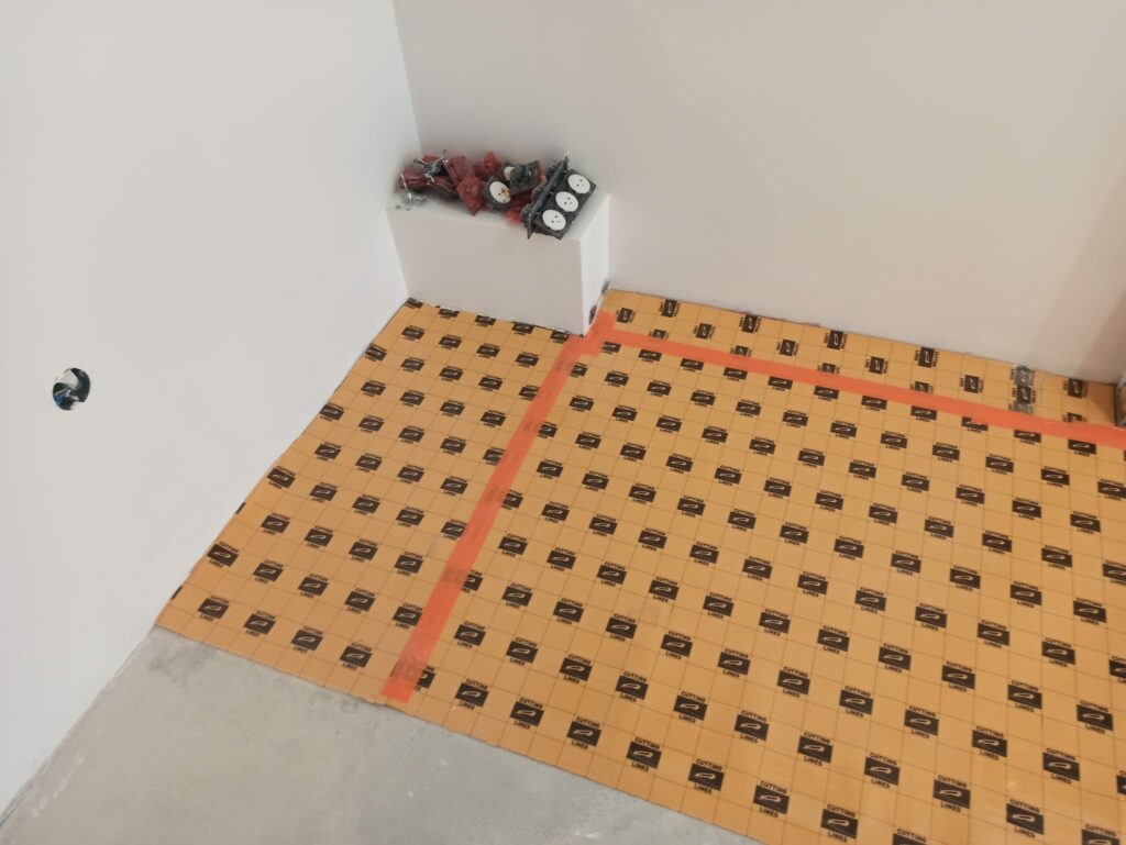 Pose de parquet flottant