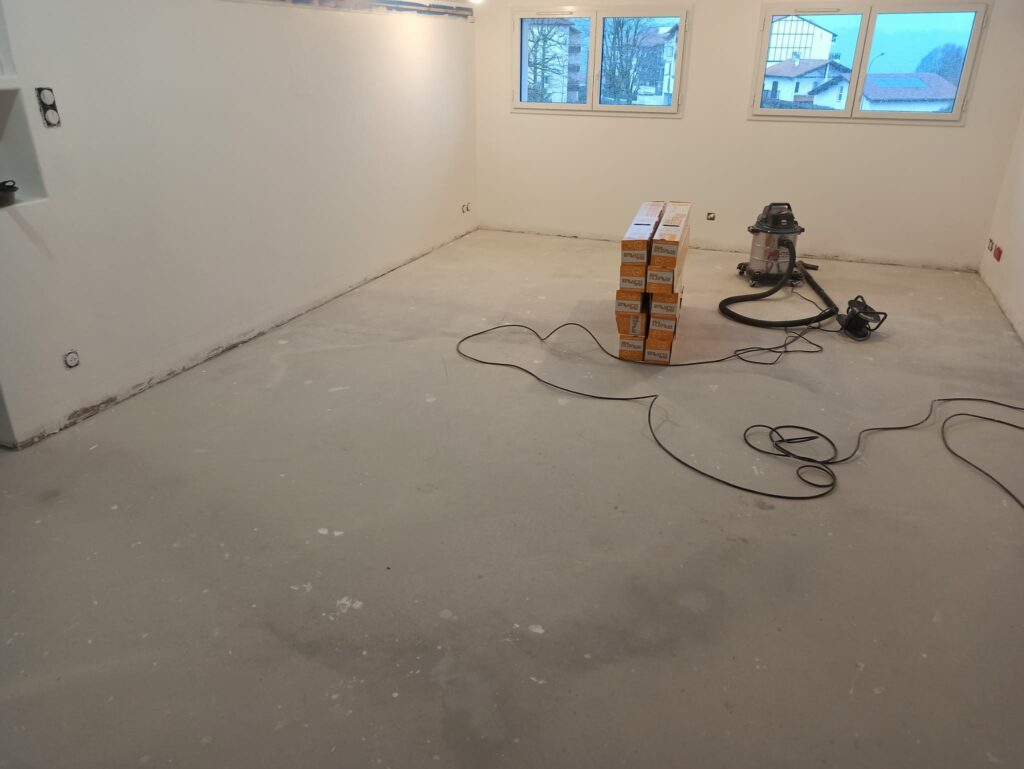 Pose de parquet flottant